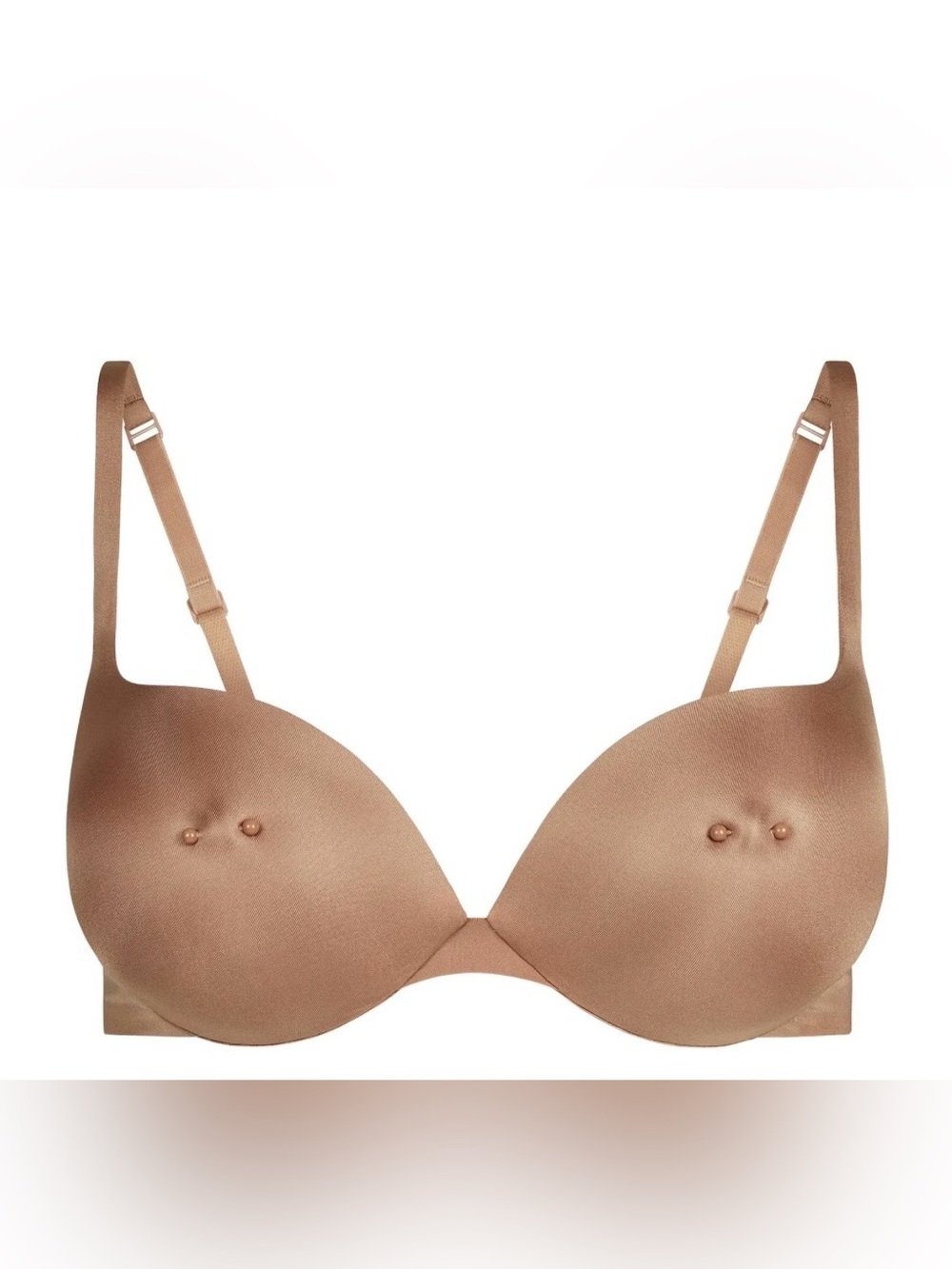 SKIMS pierced nipple bra
